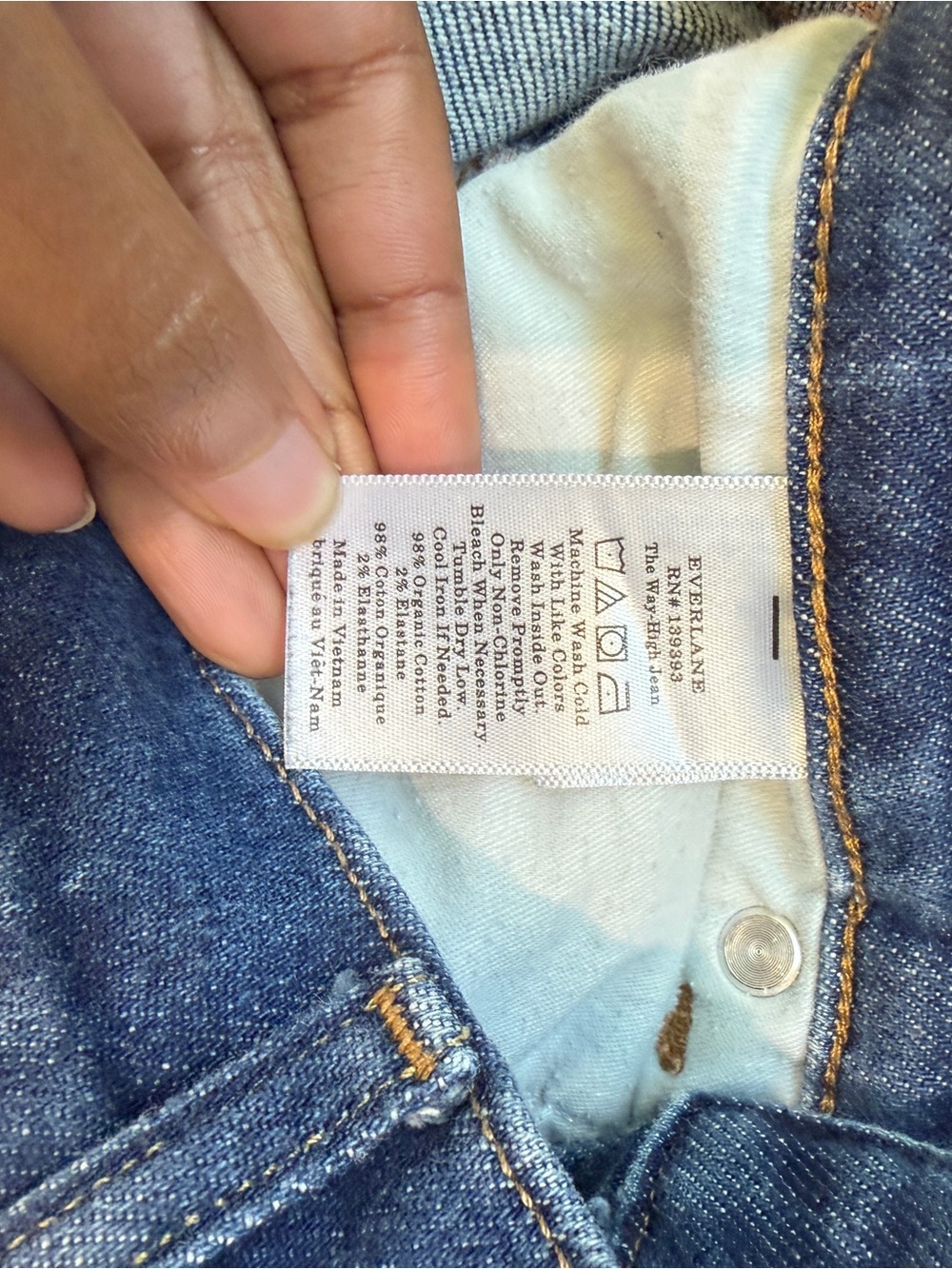 Everlane THE WAY-HIGH® HOURGLASS JEAN - Picture 7 of 7